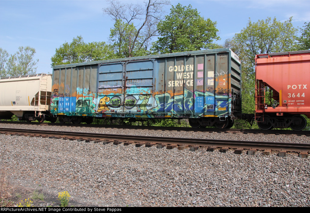 SSW 67980 - ex Southern Pacific box car